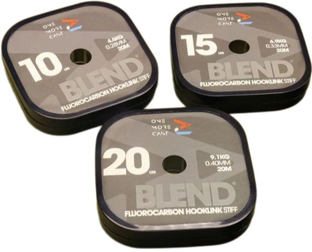 Fir Fluorocarbon ONE MORE CAST Tackle Blend Hooklink Stiff, 9.1kg, 0.40mm, 20m