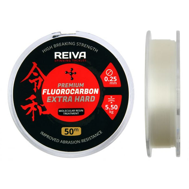 Fir Fluorocarbon Reiva 50m 0.25mm 5.50kg