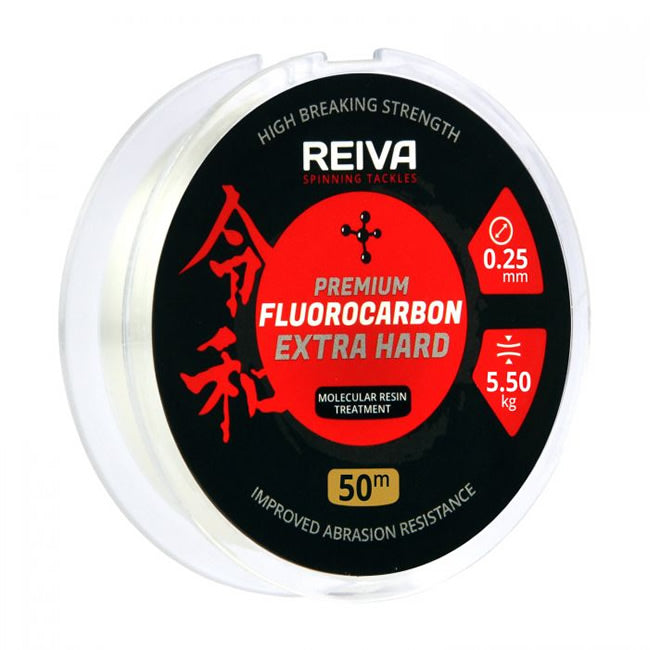 Fir Fluorocarbon Reiva 50m 0.25mm 5.50kg