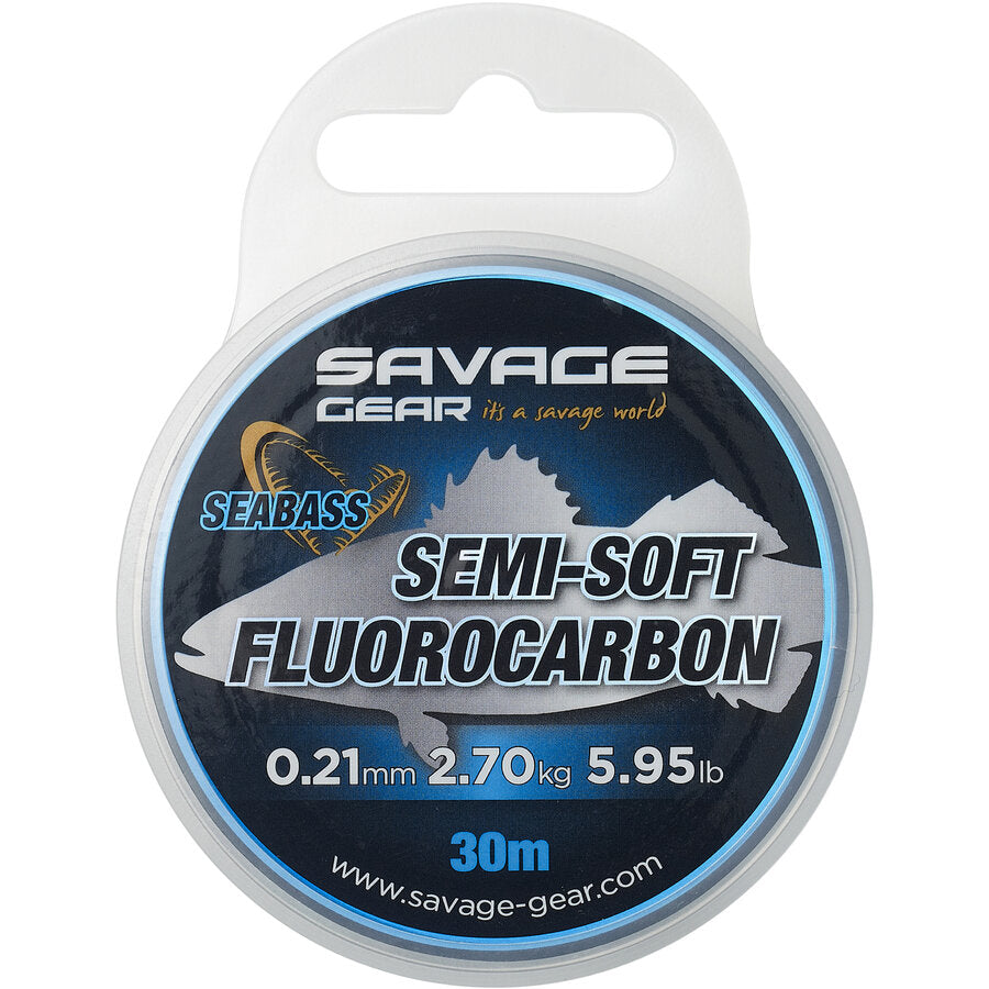 Fir Fluorocarbon Savage Gear Soft Seabass 0.29mm 30m 4.79kg