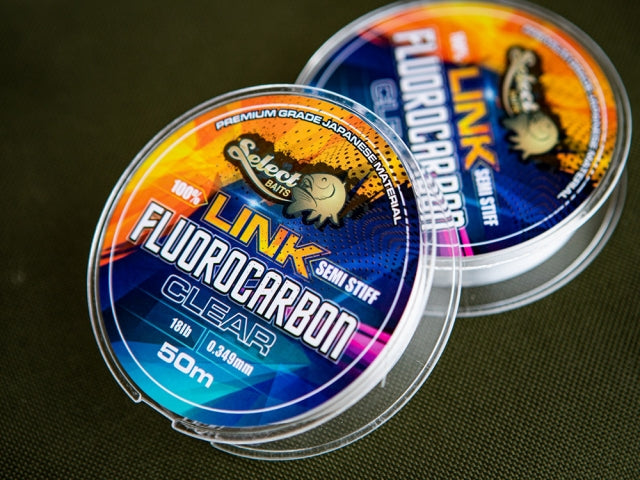 Fir Fluorocarbon Select Baits LINK Semi-Stiff 0.453mm - 25lb (11.33kg)