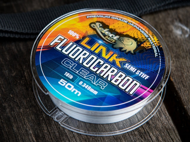 Fir Fluorocarbon Select Baits LINK Semi-Stiff 0.453mm - 25lb (11.33kg)