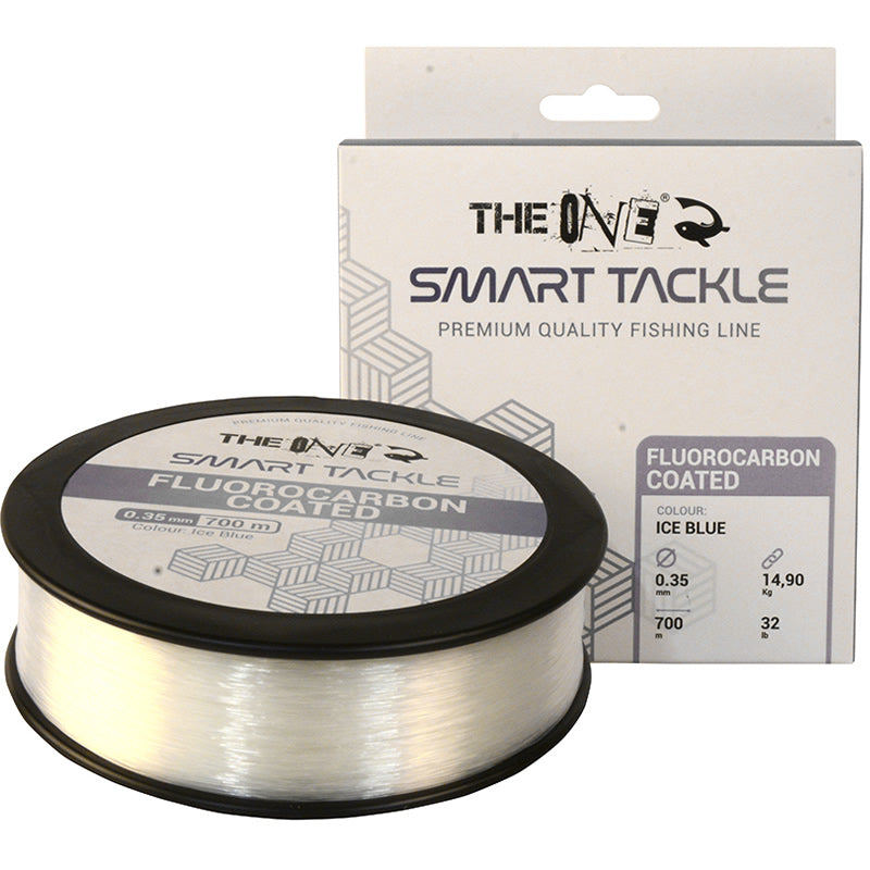 Fir Fluorocarbon The One Coated Ice Blue 0.35mm, 14.90kg, 700m