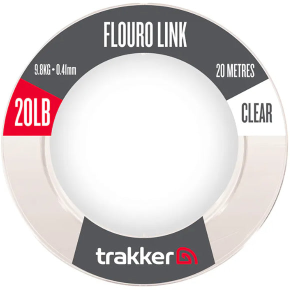 Fir Fluorocarbon Trakker Fluoro Link Clear 20m