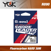 Fir Fluorocarbon YGK G-SOUL HG SHORE LEADER FC HARD 30M
