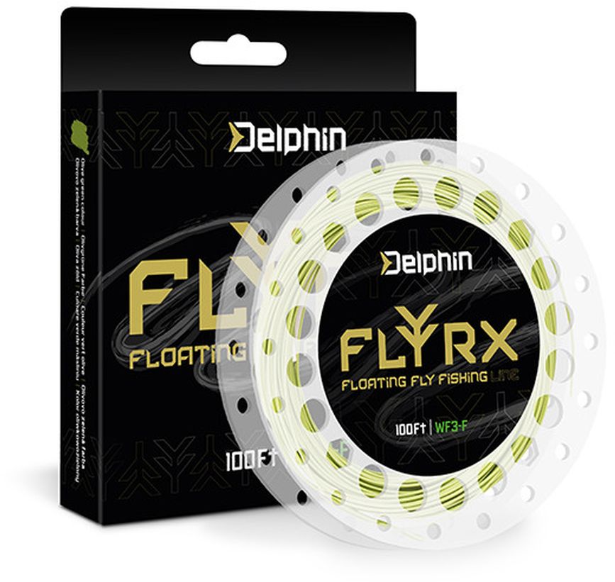 Fir Impletit Delphin Flyrx Pentru Pescuit La Musca WF5-F, 100FT 