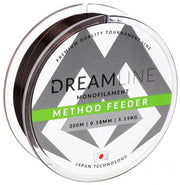 Fir MIKADO Dreamline Method Feeder Camo Monofilament, 0.24mm, 7.81kg, 300m
