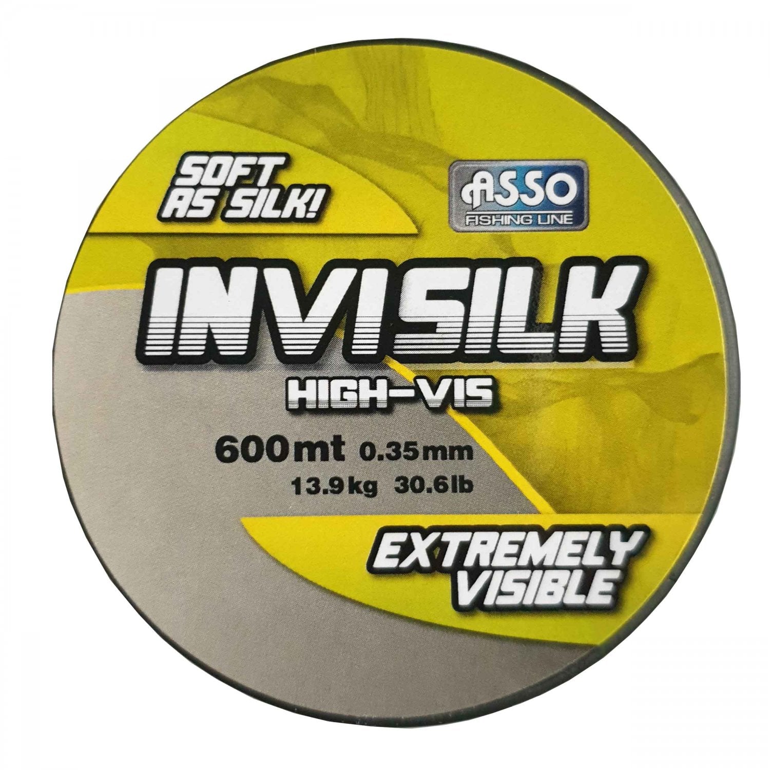 Fir Monofilament Asso Invisilk Yellow 600m