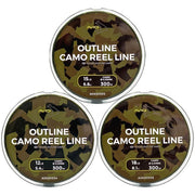 Fir Monofilament Avid Carp Outline Camo Reel 1000m 4.5 KG - 0.28 MM