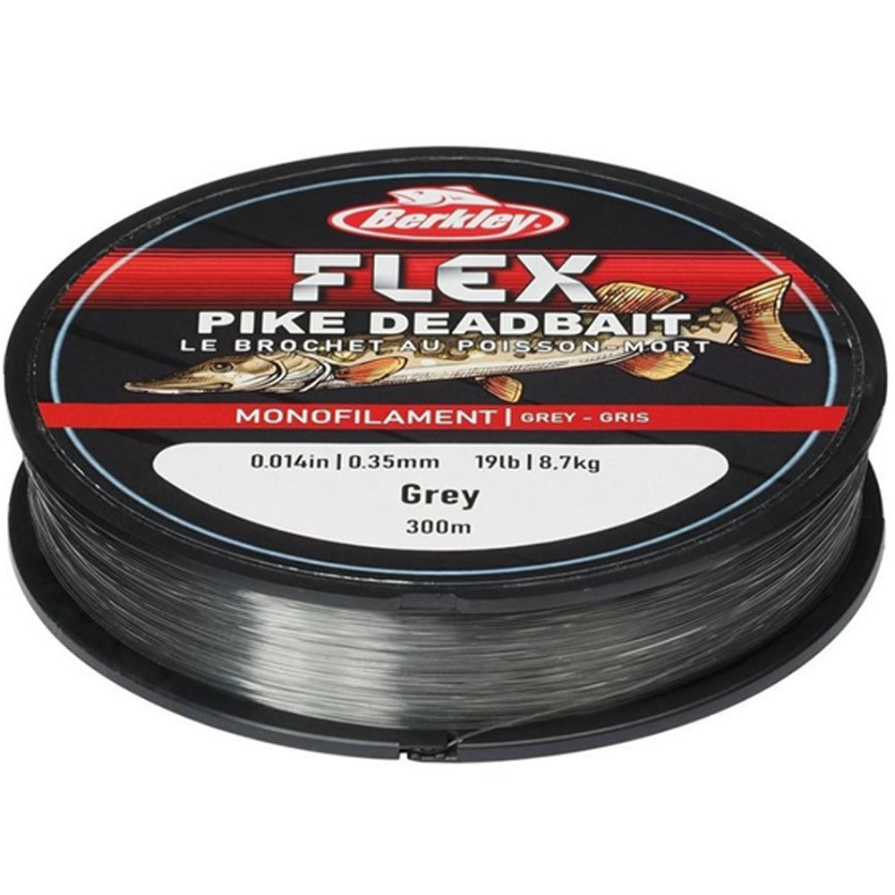 Fir Monofilament BERKLEY Flex Pike Deadbait 300m