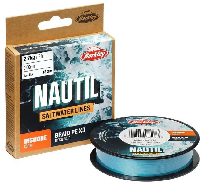 Fir Monofilament BERKLEY Nautil Aqua Blue 300m