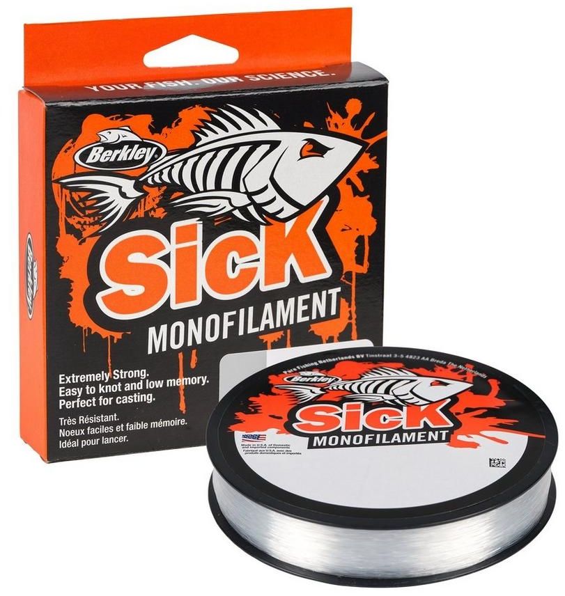 Fir Monofilament BERKLEY Sick Monofilament Transparent 300m