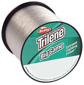 Fir Monofilament BERKLEY Trilene Big Game, Clear, 1371m, 10lbs/4.5kg