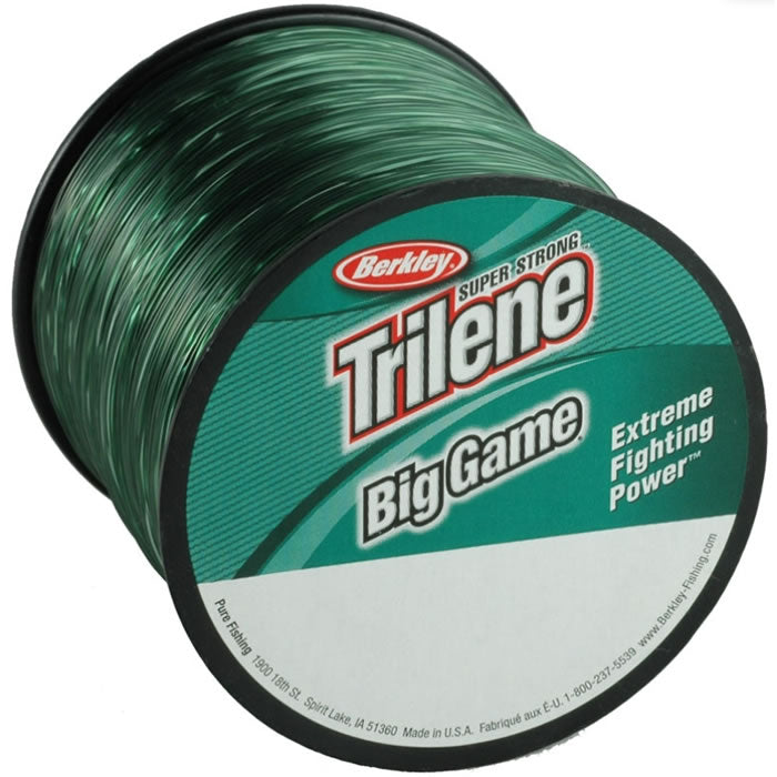 Fir Monofilament BERKLEY Trilene Big Game, Green, 822m, 15lbs/6.8kg