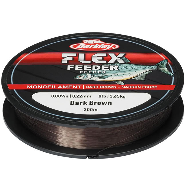 Fir Monofilament Berkley FLEX SS Feeder DarkBrown 300m