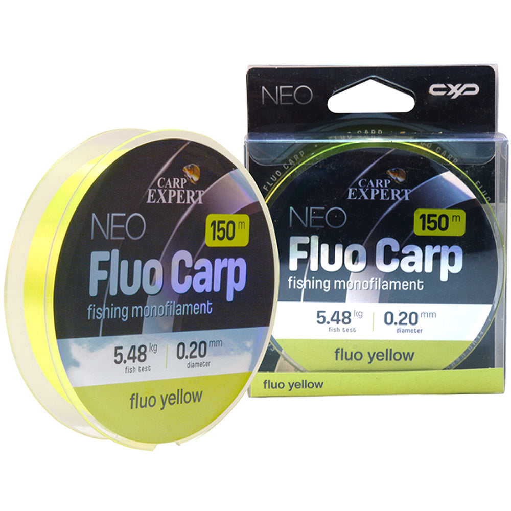 Fir Monofilament CARP EXPERT Neo Fluo Carp Yellow, 0,35mm, 14.62kg, 150m