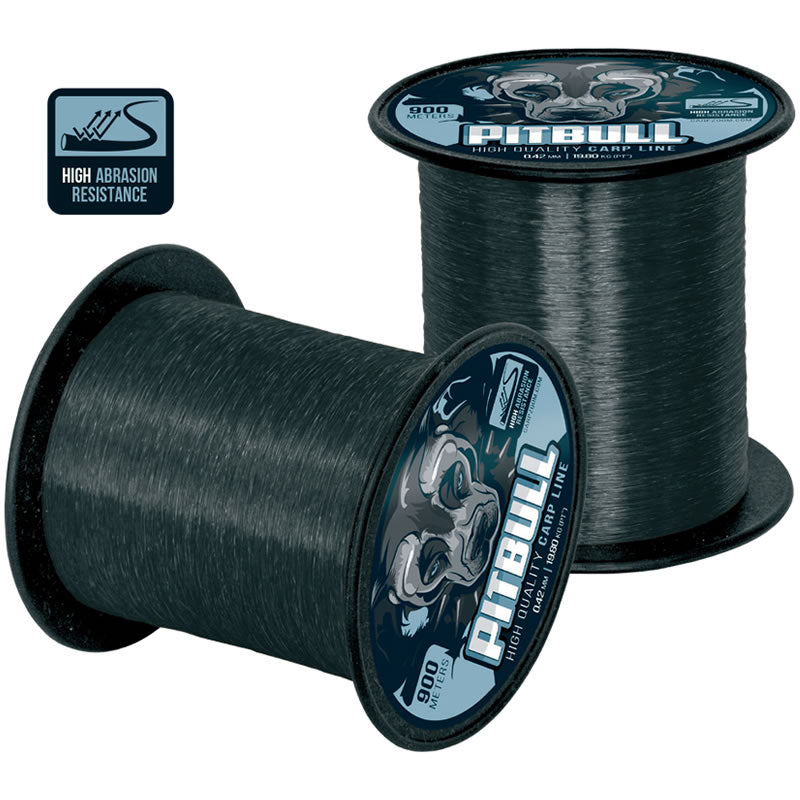 Fir Monofilament CARP ZOOM Pitbull Extreme Carp, Black, 700m, 0.46mm, 23.15kg