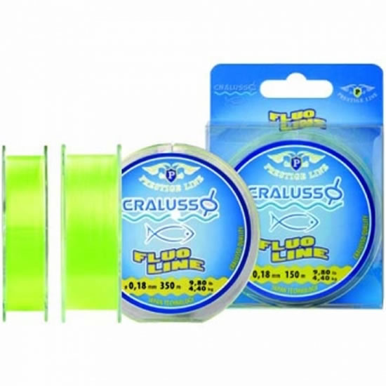 Fir Monofilament CRALUSSO Prestige, Galben Fluo, 150m, 0.22mm, 6.9kg