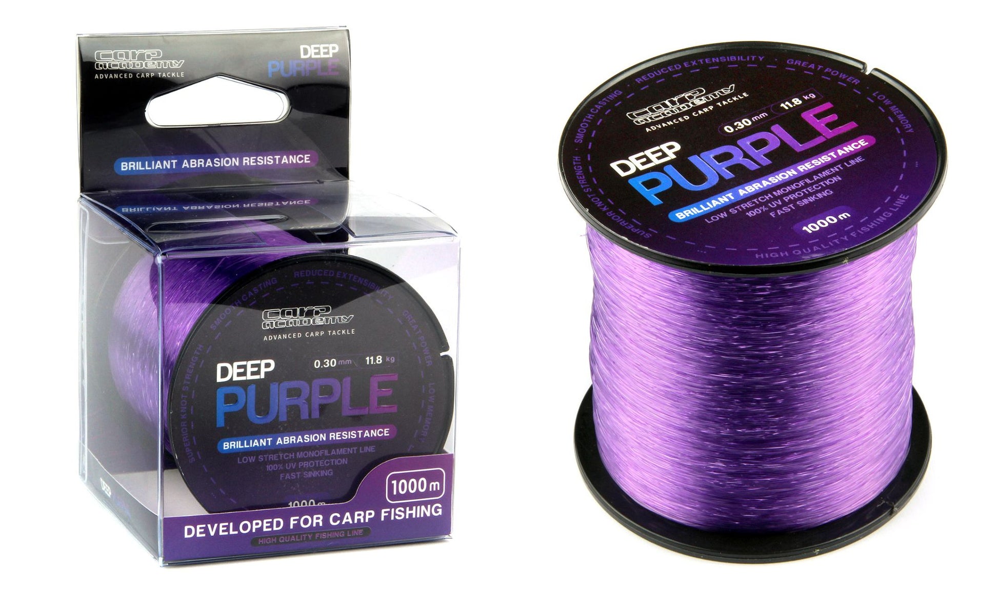 Fir Monofilament Carp Academy Deep Purple 1000m 0.25mm 8.50kg
