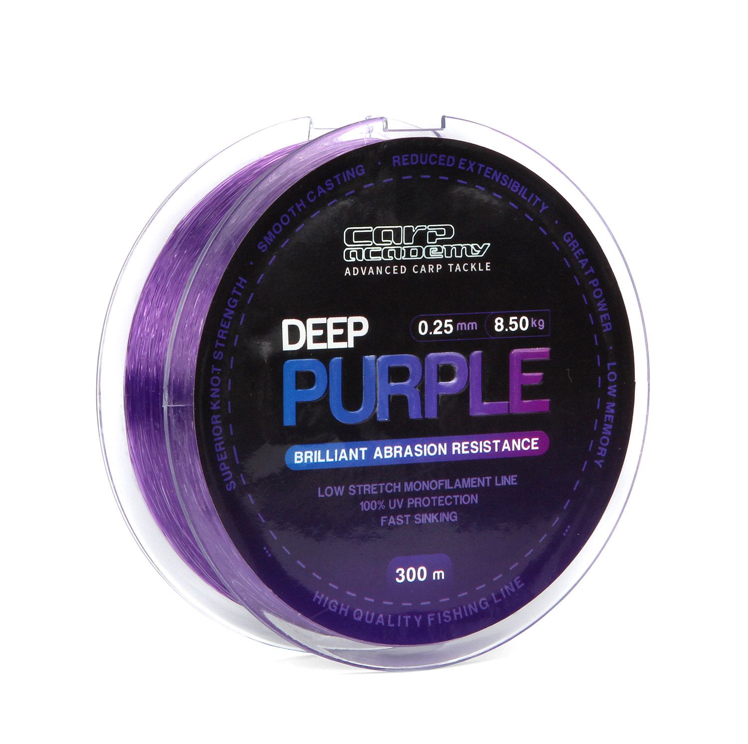 Fir Monofilament Carp Academy Deep Purple 300m 0.30mm 11.80kg