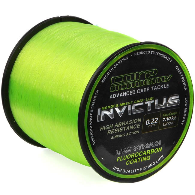Fir Monofilament Carp Academy Invictus 1200m, 0.35mm, 15.60kg