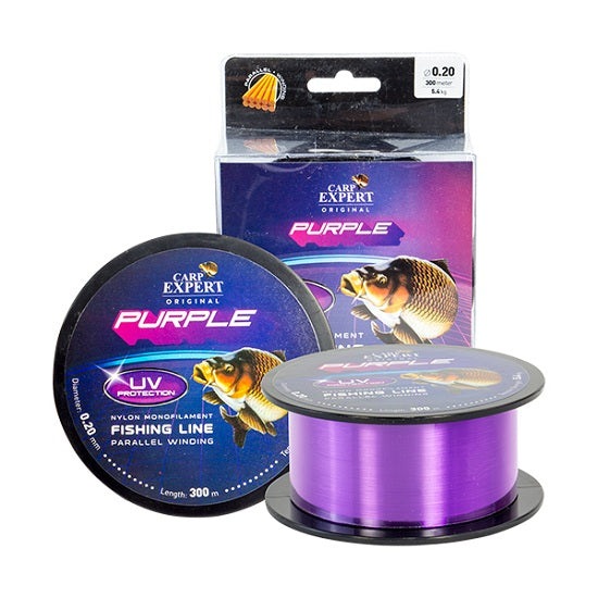 Fir Monofilament Carp Expert UV Purple 300m