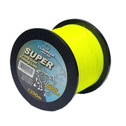 Fir Monofilament Claumar Super Long Cast Yellow Fluo 0.28mm 10.50Kg 1200M