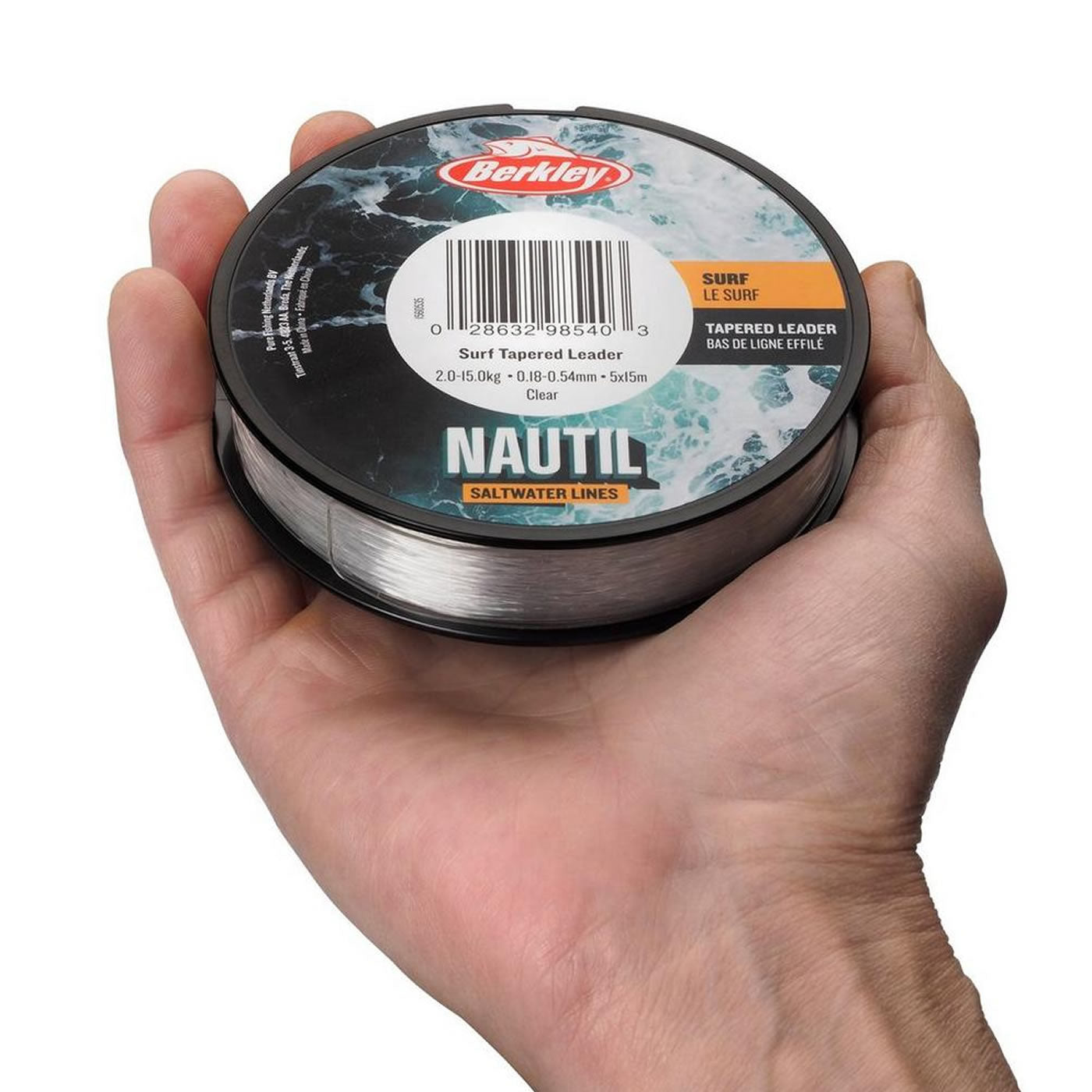 Fir Monofilament Conic BERKLEY Nautil Surf Tapered Clear 200m