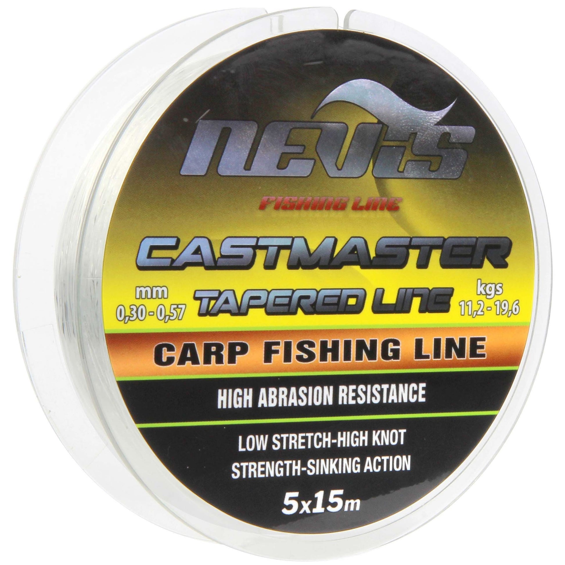 Fir Monofilament Conic pentru Crap Nevis Castmaster 5x15m/75m