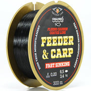 Fir Monofilament Cralusso Feeder &amp; Crap Fast Sinking Negru