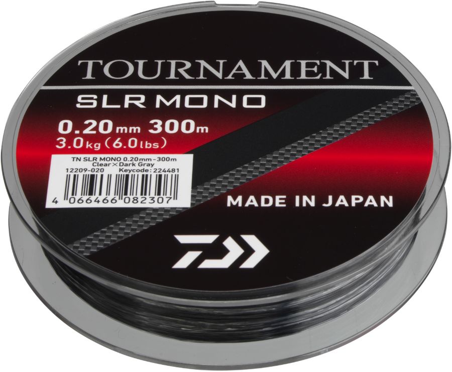 Fir Monofilament DAIWA SLR Grey 300m