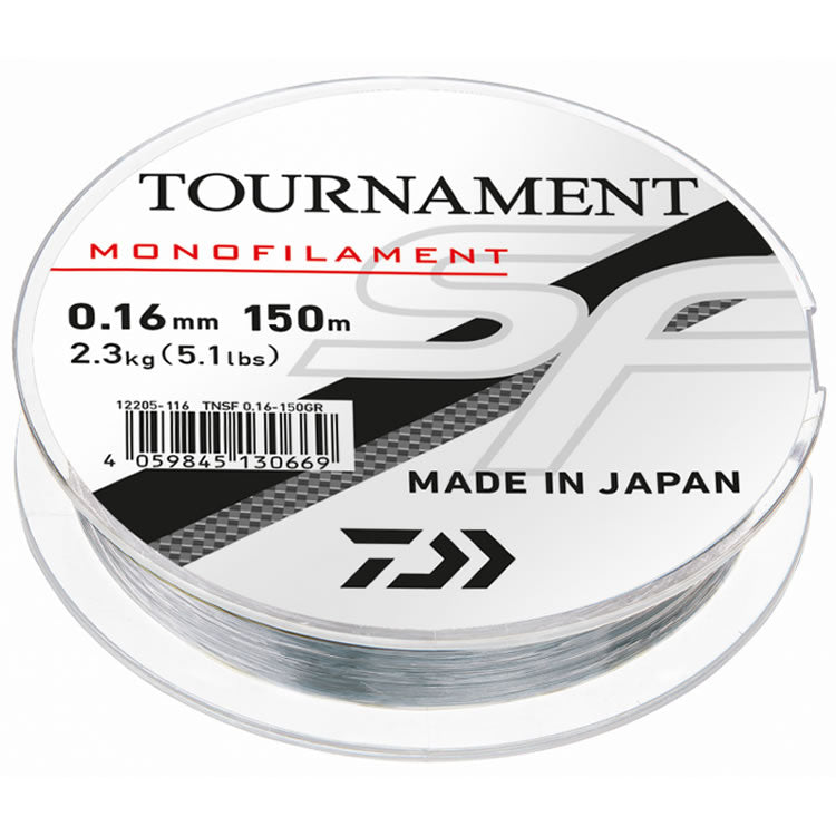 Fir Monofilament DAIWA Tournament SF, Grey, 3000m, 0.36mm, 11.1kg