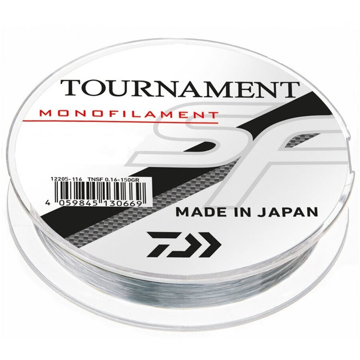 Fir Monofilament DAIWA Tournament SF, Grey, 300m, 0.20mm, 3.5kg