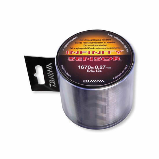 Fir Monofilament Daiwa Infinity Sensor 0.31mm/1210m/7.5kg