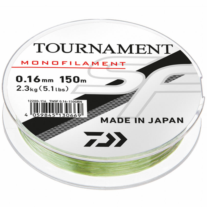 Fir Monofilament Daiwa Tournament SF 150m Green