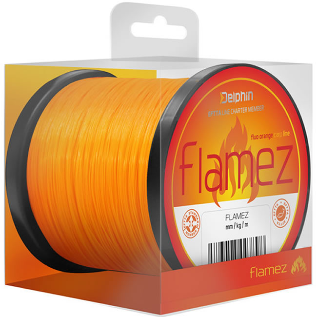 Fir Monofilament Delphin Flamez 0,30mm, 6,8kg, 600m