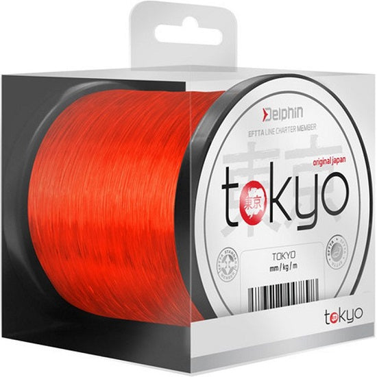 Fir Monofilament Delphin Tokyo Portocaliu 0.369 mm 1000M
