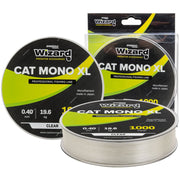 Fir Monofilament Energo Team Wizard Cat Mono XL Catfish Transparent, 0.35mm, 17.95kg, 1000m