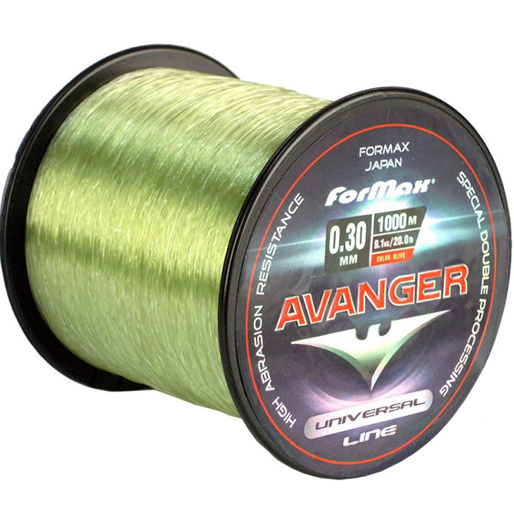 Fir Monofilament FORMAX Avanger, Olive, 11.10kg, 0.35mm, 800m