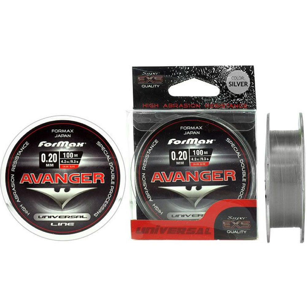 Fir Monofilament FORMAX Avanger Silver 100m