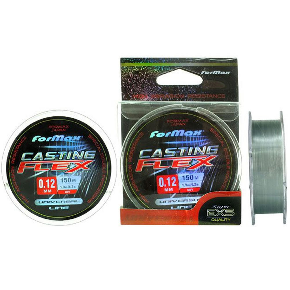 Fir Monofilament FORMAX Casting Flex Gri 150m