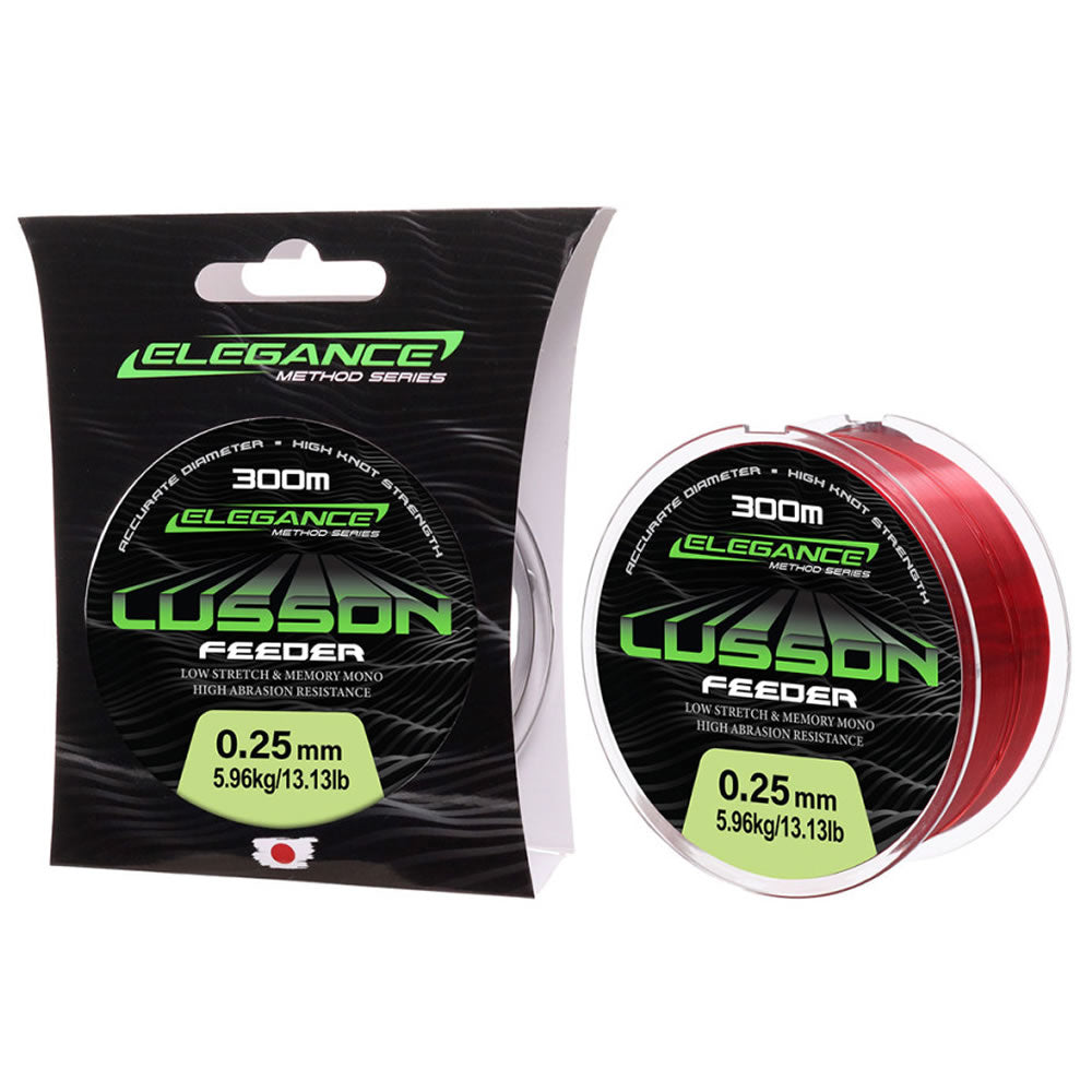 Fir Monofilament FORMAX Lusson Feeder Rosu 300m
