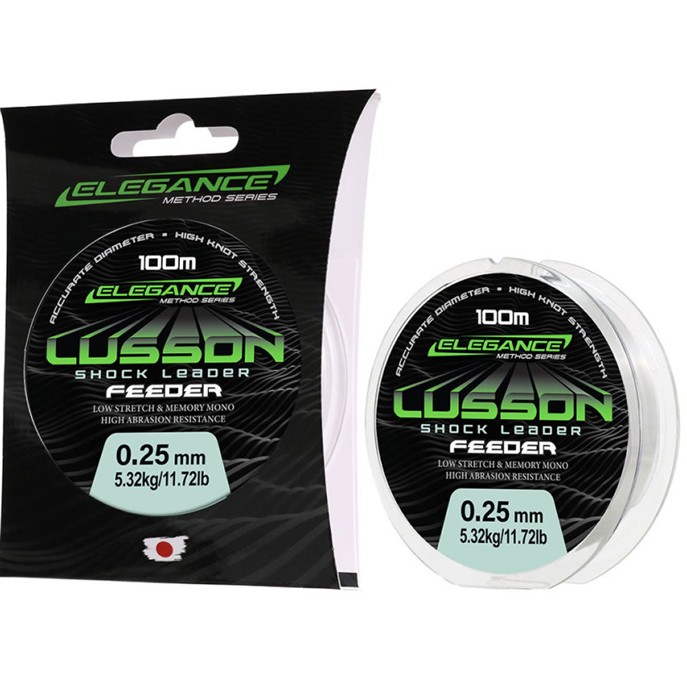 Fir Monofilament FORMAX Lusson Shock Leader Transparent 100m