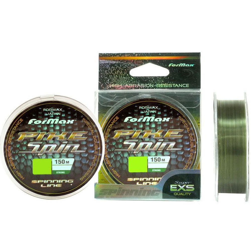 Fir Monofilament FORMAX Pike Spin Verde 150m