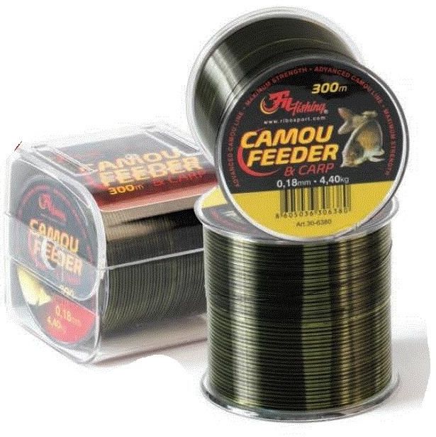 Fir Monofilament Filfishing Camo Feeder 300m