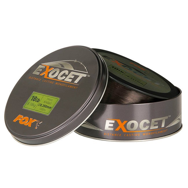 Fir Monofilament Fox Exocet Trans Khaki 1000m 0.26mm 4.55kg