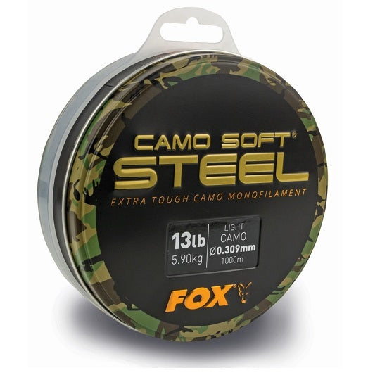 Fir Monofilament Fox Soft Steel Camo Light 1000m