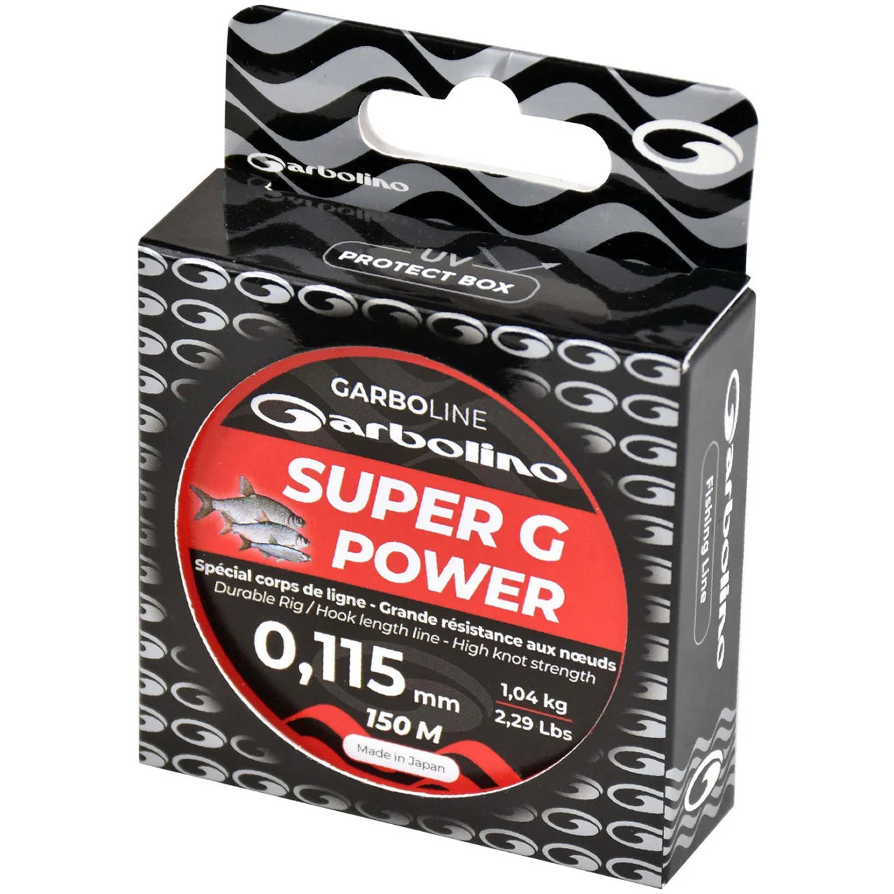 Fir Monofilament Garbolino Super G Power Black 150m