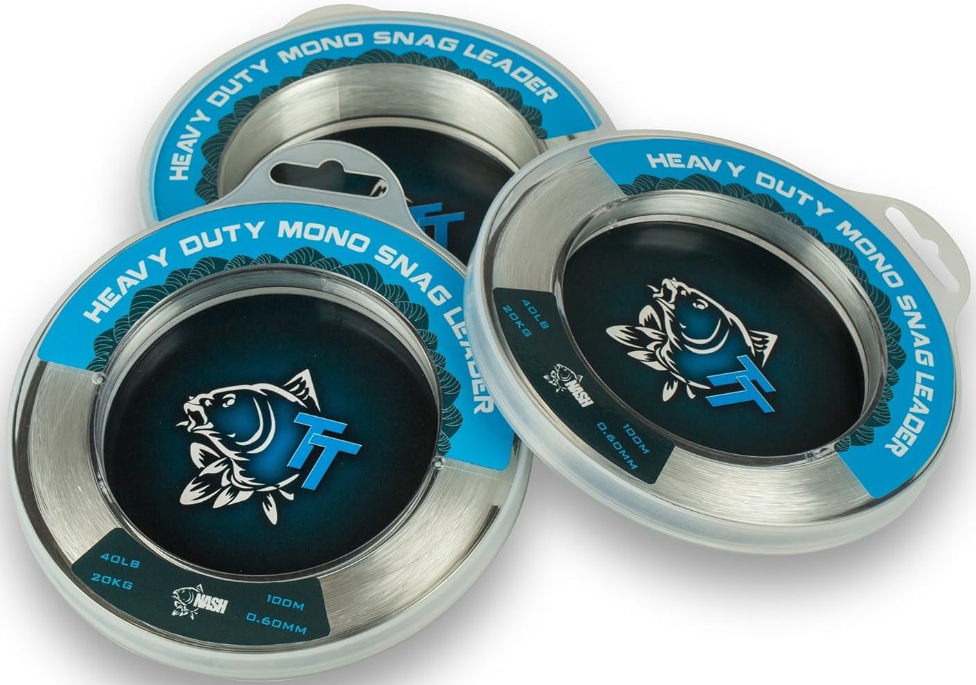 Fir Monofilament Inaintas NASH Mono Snag Leader Transparent 100m