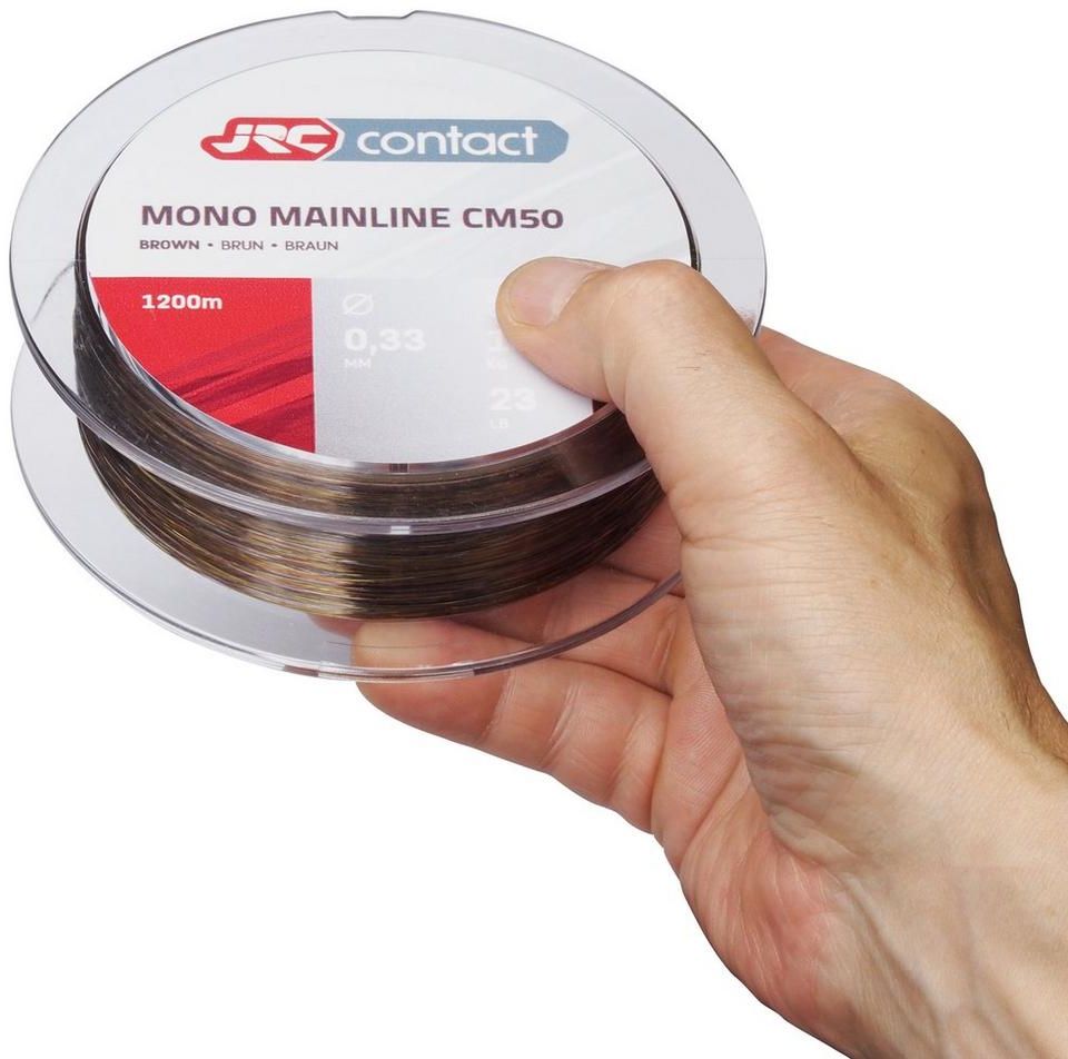 Fir Monofilament JRC Contact CM50 Crap, Brown, 8kg, 0.30mm, 600m